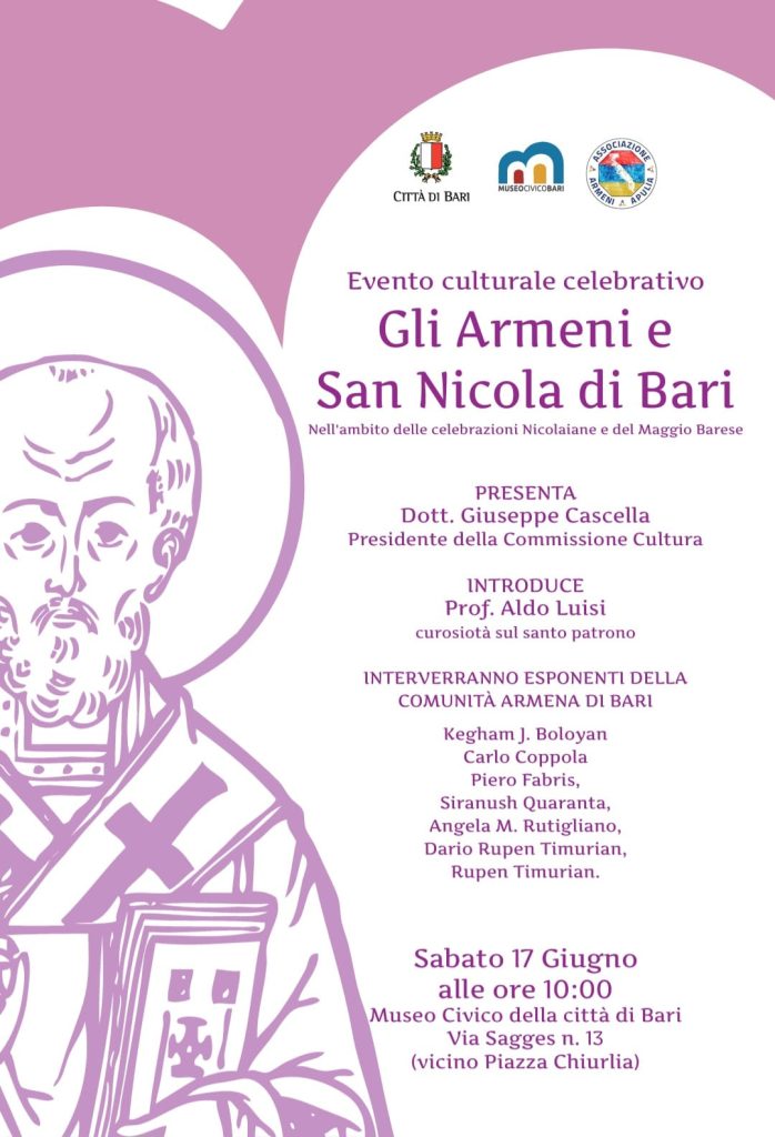 Gli Armeni e San Nicola di Bari